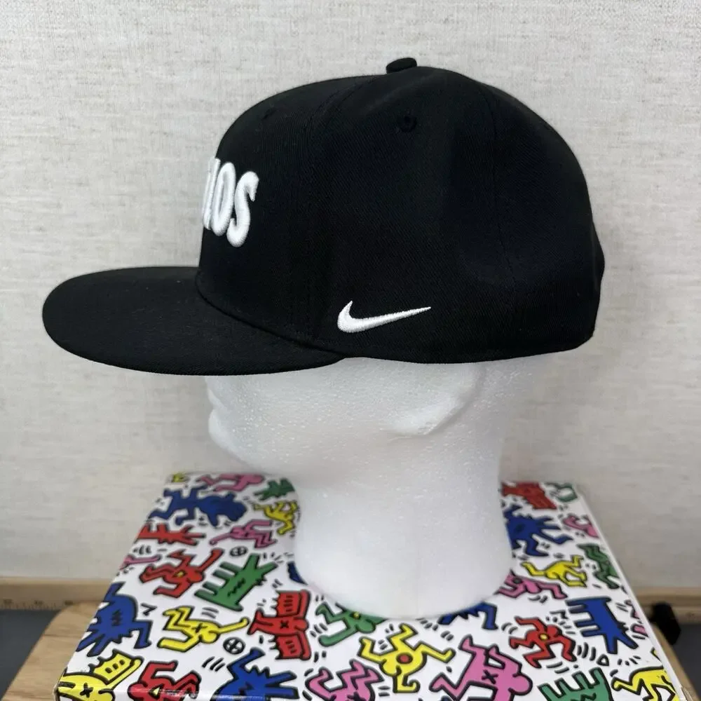 Nike Pro Black Snapback Hat EAST LOS True Size LA Los Angeles